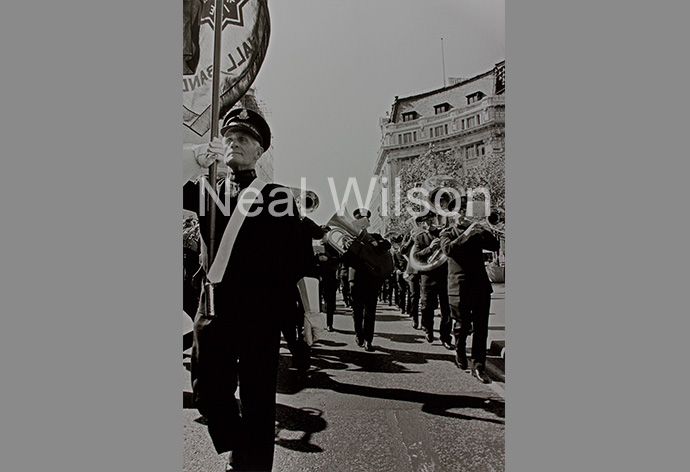 Salvation Army Marching Band, Oxford Street
